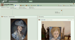Desktop Screenshot of chromatic-black.deviantart.com