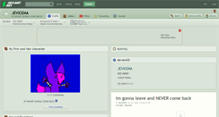 Desktop Screenshot of jevicema.deviantart.com