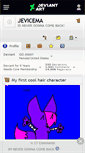 Mobile Screenshot of jevicema.deviantart.com