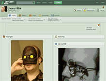Tablet Screenshot of chrono1984.deviantart.com