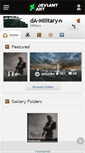 Mobile Screenshot of da-military.deviantart.com