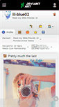 Mobile Screenshot of lil-blue02.deviantart.com