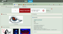 Desktop Screenshot of angelinwonderland.deviantart.com