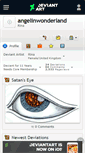 Mobile Screenshot of angelinwonderland.deviantart.com