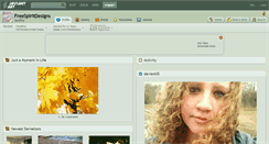Desktop Screenshot of freespiritdesigns.deviantart.com