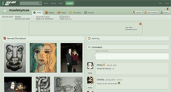 Desktop Screenshot of museismymuse.deviantart.com