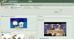 Desktop Screenshot of mythbusters-club.deviantart.com