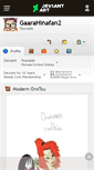 Mobile Screenshot of gaarahinafan2.deviantart.com