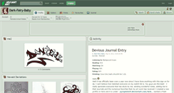 Desktop Screenshot of dark-fairy-baby.deviantart.com
