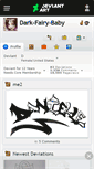 Mobile Screenshot of dark-fairy-baby.deviantart.com