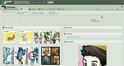 Desktop Screenshot of chinballs.deviantart.com