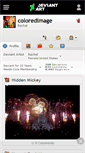 Mobile Screenshot of coloredimage.deviantart.com