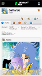 Mobile Screenshot of galliardo.deviantart.com