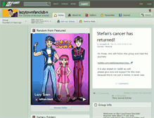 Tablet Screenshot of lazytownfanclub.deviantart.com