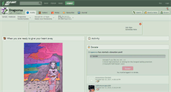 Desktop Screenshot of dragoonsa.deviantart.com