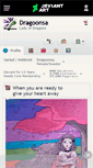 Mobile Screenshot of dragoonsa.deviantart.com