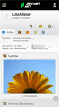 Mobile Screenshot of lmcalister.deviantart.com