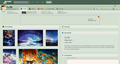 Desktop Screenshot of cljgk.deviantart.com