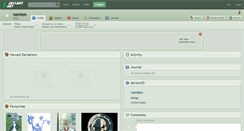 Desktop Screenshot of nenten.deviantart.com