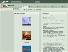 Tablet Screenshot of eofish.deviantart.com