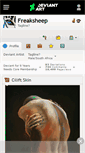 Mobile Screenshot of freaksheep.deviantart.com