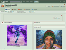 Tablet Screenshot of hansmoleman679.deviantart.com