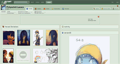 Desktop Screenshot of pickpocket-lacaca.deviantart.com