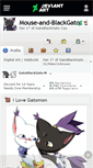 Mobile Screenshot of mouse-and-blackgato.deviantart.com