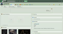 Desktop Screenshot of carlosazrael.deviantart.com