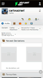 Mobile Screenshot of carlosazrael.deviantart.com