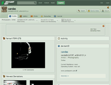 Tablet Screenshot of candas.deviantart.com