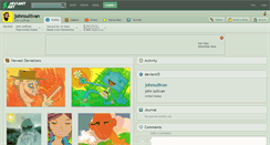 Desktop Screenshot of johnsullivan.deviantart.com