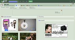 Desktop Screenshot of loki-roki.deviantart.com