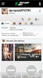 Mobile Screenshot of deviantartistry.deviantart.com