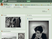 Tablet Screenshot of khwan.deviantart.com
