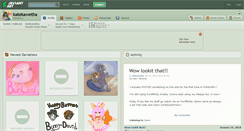 Desktop Screenshot of katekawetha.deviantart.com