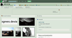 Desktop Screenshot of d0p3-st4r.deviantart.com