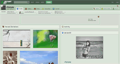 Desktop Screenshot of chyoyay.deviantart.com