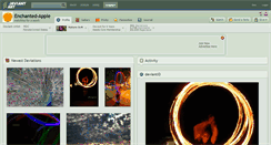 Desktop Screenshot of enchanted-apple.deviantart.com
