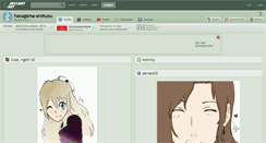 Desktop Screenshot of hasugama-arekusu.deviantart.com