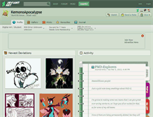 Tablet Screenshot of kemonoapocalypse.deviantart.com