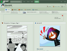 Tablet Screenshot of kira-michi.deviantart.com