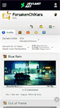Mobile Screenshot of forsakenchikara.deviantart.com