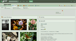Desktop Screenshot of dave-world.deviantart.com