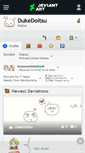 Mobile Screenshot of dukedoitsu.deviantart.com