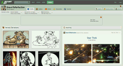 Desktop Screenshot of drawntoperfection.deviantart.com
