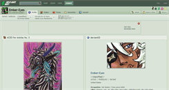 Desktop Screenshot of ember-eyes.deviantart.com