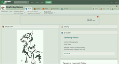 Desktop Screenshot of deafening-silence.deviantart.com