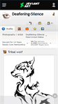 Mobile Screenshot of deafening-silence.deviantart.com