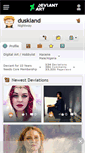 Mobile Screenshot of duskland.deviantart.com